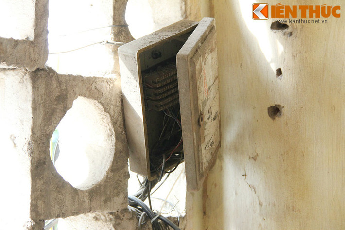 Các hạng mục điện, nước đều trong tình trạng hư hỏng.