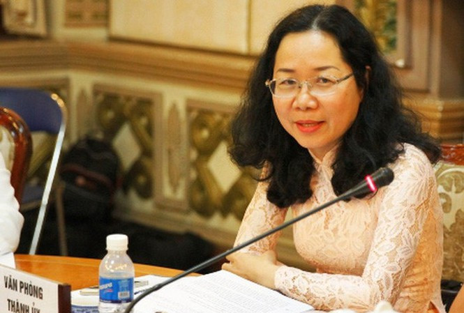 Bà Thái Thị Bích Liên - Bí thư Quận ủy Quận 4. Bà Liên sinh năm 1973, quê quán TP.HCM. Trình độ Thạc sĩ Chính trị học, cử nhân khoa học, cử nhân hành chính.