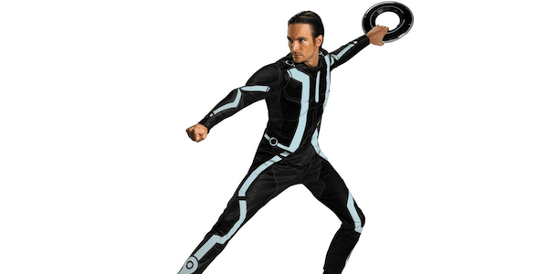 Trang phục mô phỏng nhân vật của "Tron: Legacy" được bán với giá 2500 USD (hơn 500 triệu đồng). Ảnh: Destinationluxury.