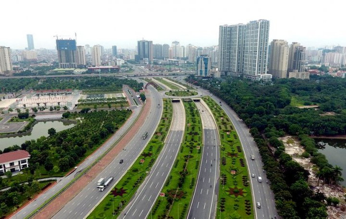 2. Tuyến đường Lê Trọng Tấn đến đường Vành đai 3Tuyến đường dát vàng thứ 2 là tuyến đường Lê Trọng Tấn đến đường Vành đai 3 do Liên danh Công ty CP Phát triển nhân lực LOD - Công ty TNHH Phát triển Bắc Việt đầu tư với kinh phí hơn 1.400 tỷ đồng. Ảnh: Nhadautu.vn