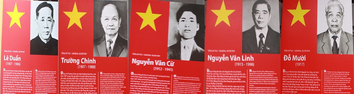 Trưng bày giới thiệu gần 200 hình ảnh, tài liệu, hiện vật, về cuộc đời hoạt động của năm đồng chí nguyên là Tổng Bí thư Ban Chấp hành Trung ương Đảng Cộng sản Việt Nam, từng bị thực dân Pháp bắt, giam trong nhà tù Hỏa Lò ( Nguyễn Văn Cừ, Trường Chinh, Lê Duẩn, Nguyễn Văn Linh và Đỗ Mười).