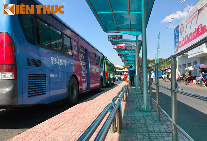 Từ ngày mai 10/4, trạm xe buýt Bến Thành sẽ chính thức di dời về đường Hàm Nghi (quận 1, cách trạm cũ khoảng 200m).
