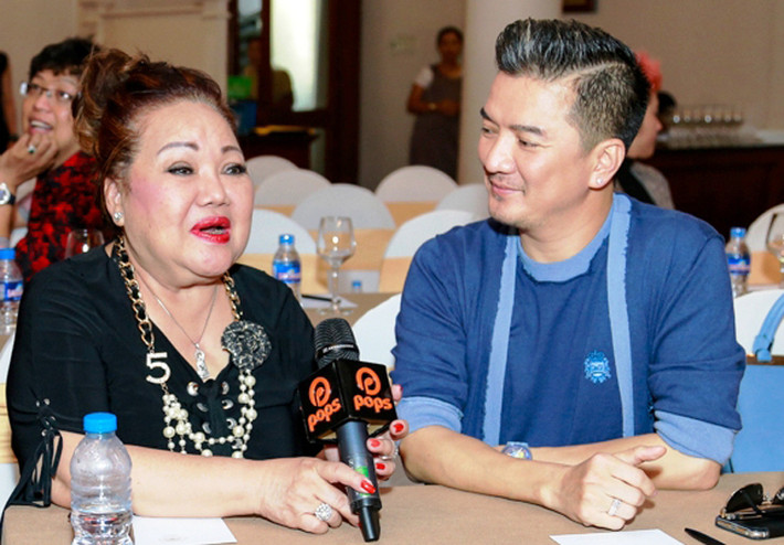 "Ông hoàng nhạc Việt" Đàm Vĩnh Hưng.