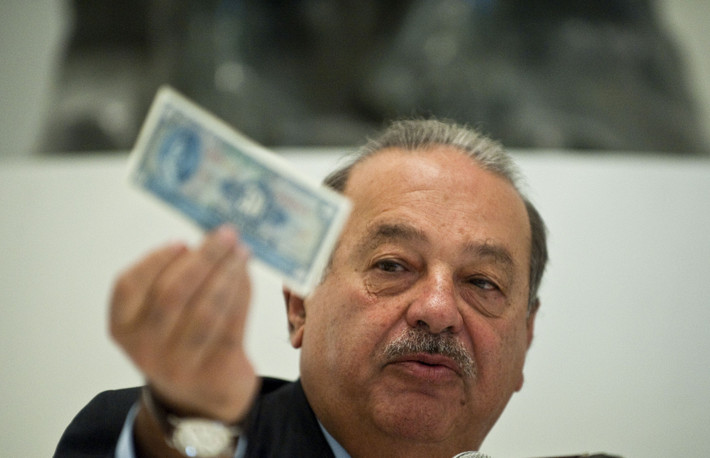 Bằng sự nỗ lực của bản thân, Carlos Slim hiện đang sở hữu khối tài sản hơn 49 tỷ USD.