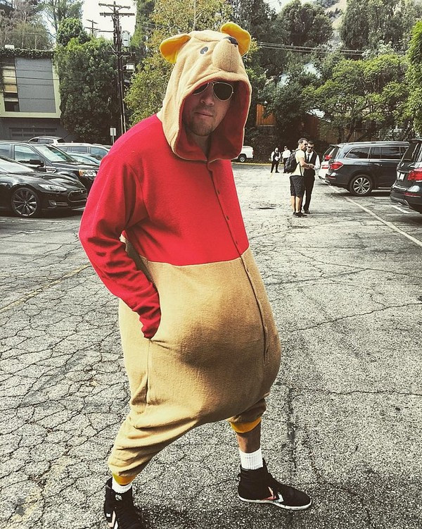Channing Tatum hóa thành chú gấu ngộ nghĩnh. Ảnh: Popsugar.