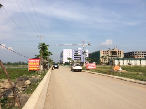 Từ đó, cơ quan An ninh Điều tra yêu cầu Cienco5 Land dừng ngay việc huy động vốn liên quan đến việc kinh doanh các sản phẩm bất động sản thuộc Dự án khu đô thị Thanh Hà-Cienco5. Ảnh: Vietnamnet.
