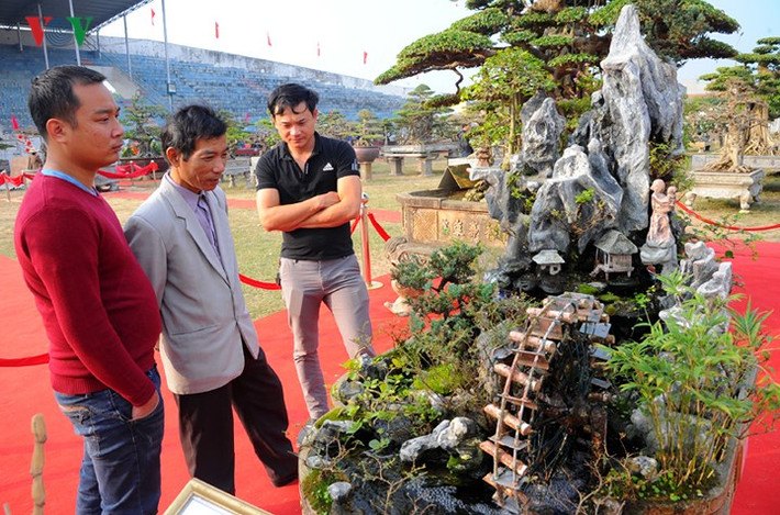 Được biết, tác phẩm tiểu cảnh độc đáo này của ông đã có nhiều người hỏi mua với giá cả vài trăm triệu đồng nhưng nghệ nhân Nguyễn Văn Tiến vẫn chưa muốn bán.