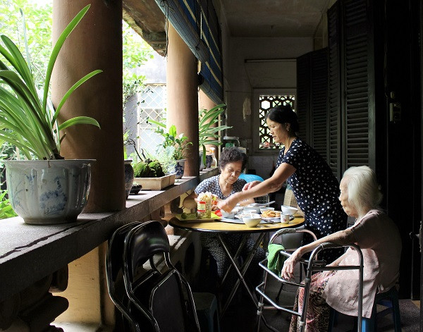 2. Ngôi nhà vườn độc - cổ nhất Hà Thành "Lạc" giữa con phố Hàng Bạc đông đúc của Hà Thành là một không gian xanh, yên bình của ngôi nhà vườn đã gần 100 tuổi. Ngôi nhà vườn đã khiến rất nhiều du khách nước ngoài tìm đến như một địa chỉ còn lưu giữ những giá trị văn hóa tinh thần của phố cổ Hà Nội. Ảnh: reatimes.vn.