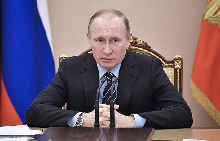 Tổng thống Nga Vladimir Putin.