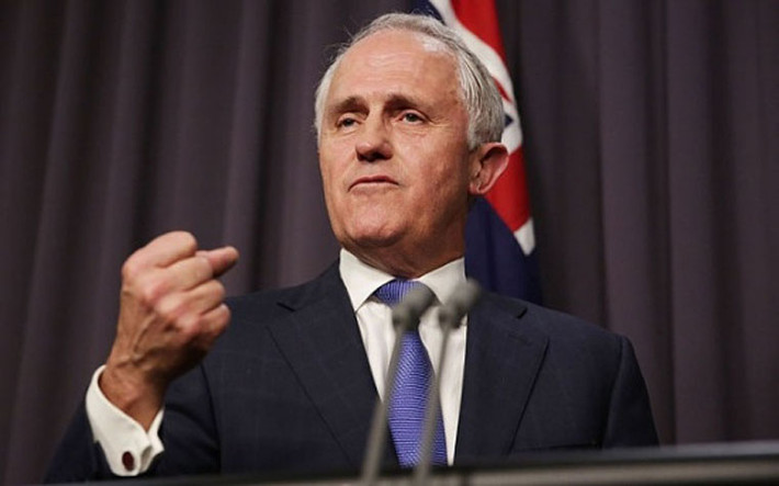 Thủ tướng Úc Malcolm Turnbull.