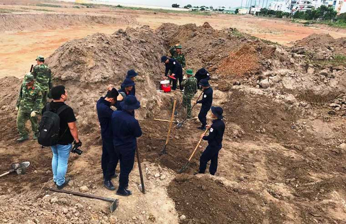 Khu vực tìm kiếm mộ tập thể liệt sĩ trong sân bay Tân Sơn Nhất được xác định từ dữ liệu của một số cực chiến binh Mỹ từng tham chiến tại Việt Nam giai đoạn diễn ra trận đánh vào Tết Mậu Thân năm 1968 cung cấp.