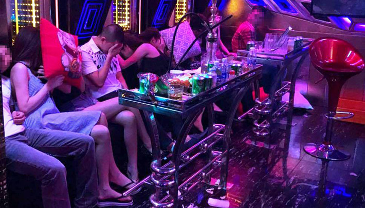 Hầu hết những khách chơi đều có biểu hiện phê ma tuý.
