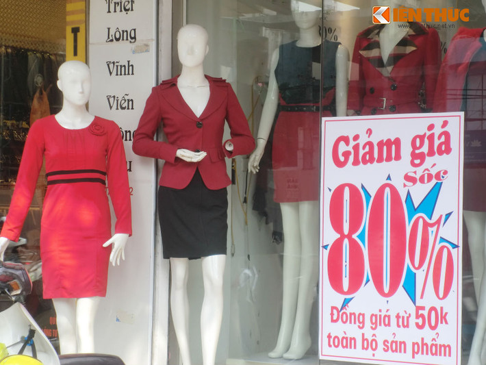 Các con số giảm giá phổ biến là 20-60%.