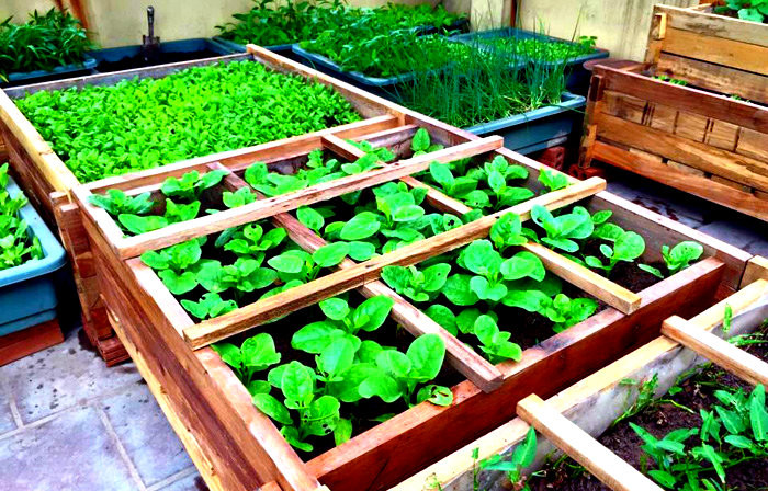 Điều đặc biệt là ở chỗ, sau khi có vườn, bà chủ đã thuê hẳn một người chuyên lo việc chăm sóc, vun bón. Ở đây, gia chủ không sử dụng bất cứ một loại phân, thuốc sinh học nào khi rau có bệnh. Ngoài phương pháp nhổ bỏ, cách ly rau bị bệnh thì đối với rau có sâu, người làm vườn phải tự tay bắt bỏ. Ảnh: Vietnamnet.