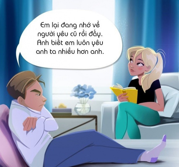 Có một kiểu người luôn bi kịch hóa mọi chuyện. Họ nghĩ rằng cả thế giới đang chống lại mình, ngay cả những người thân thiết cũng không ngoại lệ. Bạn chỉ nên quyết định tiến xa hơn với mẫu người này khi chắc chắn rằng bản thân có đủ bình tĩnh để ở bên động viên, an ủi người ấy trong suốt cuộc đời.