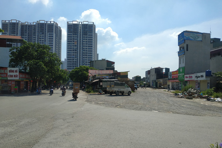 Tổng diện tích đất thu hồi 67.125 m2, trong đó riêng quận Hoàng Mai là 54.411 m2 (phường Định Công: 51.333 m2, phường Thịnh Liệt: 7.079 m2).