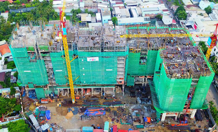 Theo chủ đầu tư, đến thời điểm tháng 8/2017, tiến độ dự án còn khoảng 4 tháng nữa sẽ hoàn thành. Tuy nhiên mới đây, tại công trình dự án này đã xảy ra sự cố khá nghiêm trọng.