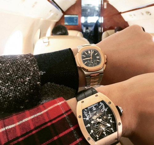 Chúng đều là những thương hiệu lâu đời và đắt giá nhất thế giới: Richard Mille, Preguet, Ptek Philippe, Hublot… Ảnh: Internet.