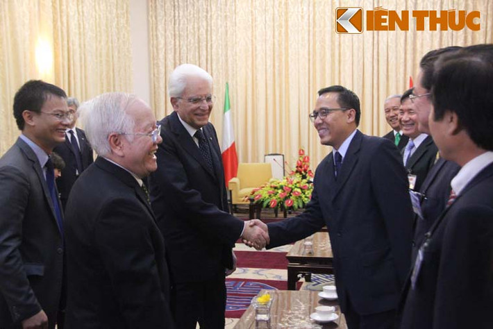 Người đứng đầu TP HCM đã có buổi hội kiến Tổng thống Sergio Mattarella tại Dinh Thống Nhất.