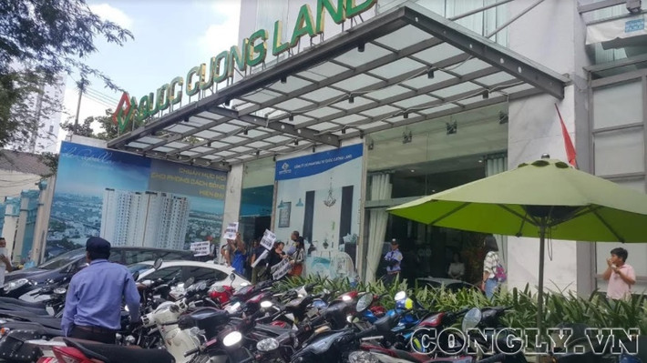 Ngoài ra, đại diện Công ty Cổ phần Quốc Cường Gia Lai cũng cho biết, công ty này sẽ có thông báo đến cư dân trước ngày 25/3. Ảnh: Công lý.