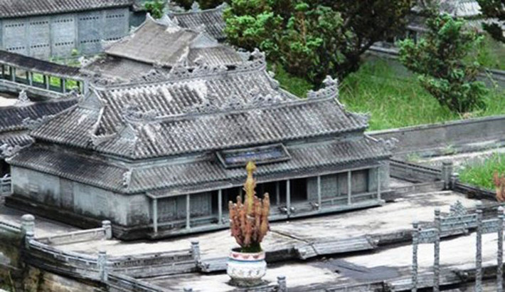 Mô hình Đại cung Môn.
