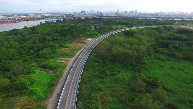 Tính ra, mỗi km đường tại KĐT Thủ Thiêm nằm ở mức trên 670 tỷ đồng/km. Ảnh: Website Công ty cổ phần Đầu tư Địa ốc Đại Quang Minh