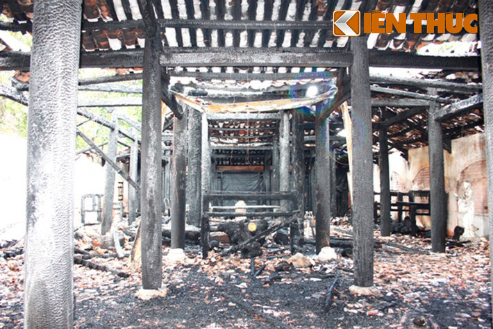 Đêm 17/7/2012, một vụ hỏa họan xảy ra bất ngờ thiêu rụi toàn bộ ngôi chánh điện bằng gỗ, và hàng chục tượng Phật, kinh kệ, vật dụng thờ cúng…vô giá.