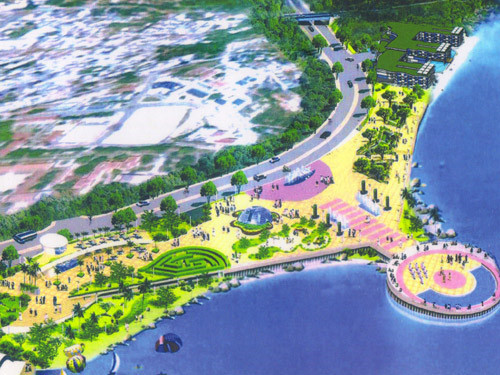 Nguyên nhân là do chủ đầu tư dự án là Công ty Cổ phần Nha Trang Sao không thực hiện đúng nội dung quy định tại Giấy chứng nhận đầu tư. Ảnh phối cảnh dự án: Internet.