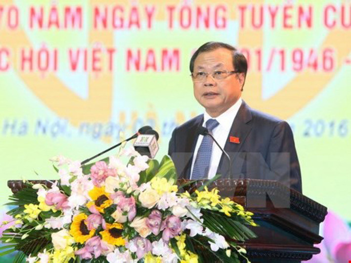 Bí thư Thành uỷ Hà Nội Phạm Quang Nghị.