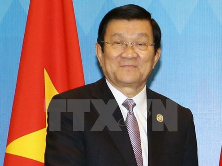 Chủ tịch nước Trương Tấn Sang.