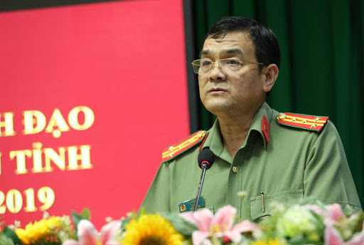 Đại tướng Tô Lâm chúc mừng các đồng chí được thăng cấp hàm cấp tướng lần này và khẳng định, quyết định thăng cấp bậc hàm cấp tướng cho các đồng chí một lần nữa khẳng định sự trưởng thành, phát triển của lực lượng CAND.