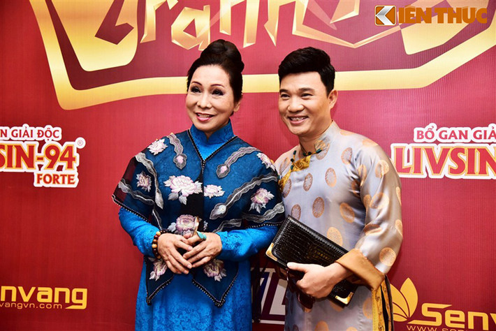 Hai vị giám khảo của cuộc thi "Tài tử tranh tài".