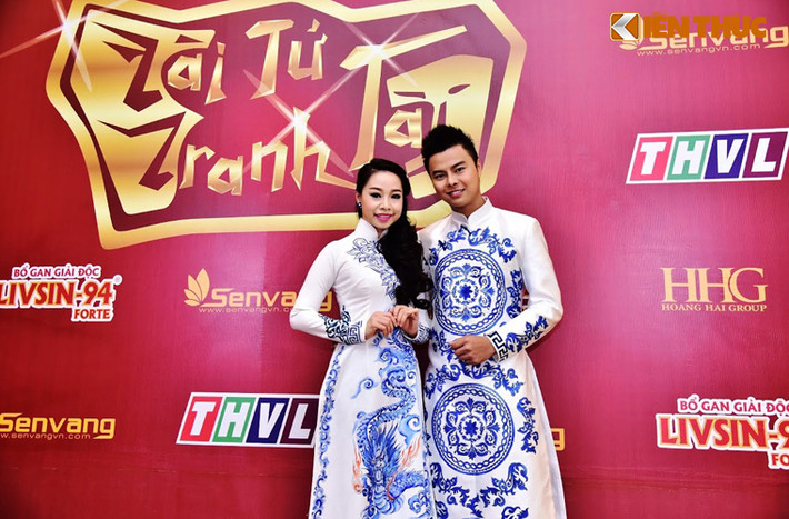 Cặp đôi thí sinh là nghệ sĩ Võ Minh Lâm - ca sĩ Thụy Vân