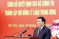 Ông Nguyễn Xuân Thắng làm Chủ tịch Hội đồng Lý luận Trung ương