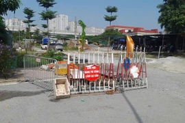 Nguyên nhân hố sụt tại Trần Cung được chủ đầu tư Nam Cường giải thích