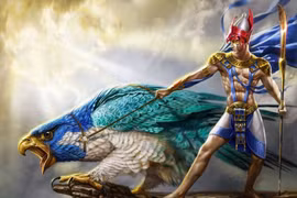 Vị thần tối thượng gắn với quyền lực hoàng gia Ai Cập cổ đại 