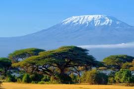 Kỳ lạ cảnh giới băng tuyết trên đỉnh núi cao nhất châu Phi 