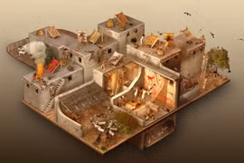 Tàn tích khu định cư đô thị đầu tiên của loài người cách đây 9.000 năm 