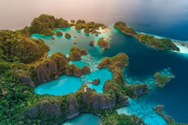 Cảnh siêu thực ở quần đảo thiên đường Raja Ampat nổi tiếng toàn cầu