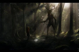 Linh thần phát ra tiếng cười vang vọng rợn người trong rừng sâu