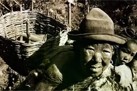 Ảnh đối lập giữa quý tộc và người dân Tây Tạng 100 năm trước