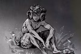 Kỳ bí sinh vật nửa người nửa dê trong thần thoại La Mã 