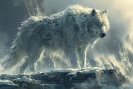 Loài sói khổng lồ hạ gục cả gấu nâu, chuyên săn người ban đêm