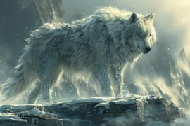 Loài sói khổng lồ hạ gục cả gấu nâu, chuyên săn người ban đêm