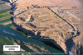 Tòa thành cổ ở Trung Đông được ví như 'Pompeii của sa mạc'