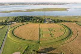 Tàn tích pháo đài đồ sộ nhất từng được biết của tộc người Viking