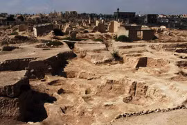 Dấu tích kinh đô hùng mạnh của vương quốc Qatna 4.000 năm trước