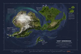 Giải mã siêu lục địa dưới biển lúc nhúc hóa thạch khủng long