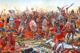 Trận bao vây kinh điển nhất lịch sử, 5 vạn quân La Mã bị đồ sát 