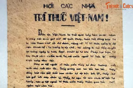 Khí thế Cách mạng Tháng 8 qua những tờ truyền đơn lịch sử 